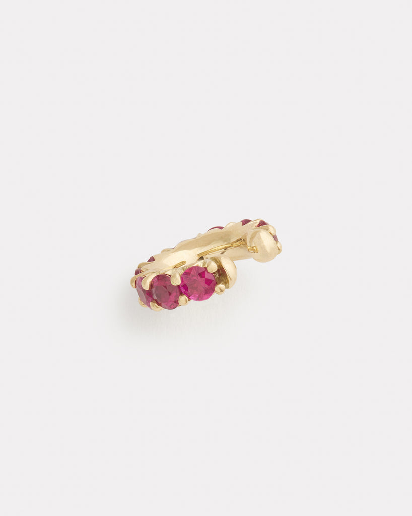 Ruby Ear Cuff