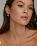 Tanzanite and Diamond Pendant Necklace