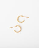 Petite Twisted Hoop