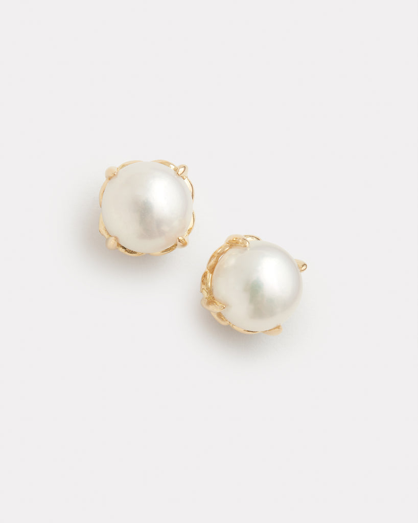Signature Set Medium Pearl Stud