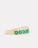 Emerald and Diamond Band