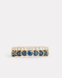 Sapphire and Diamond Band