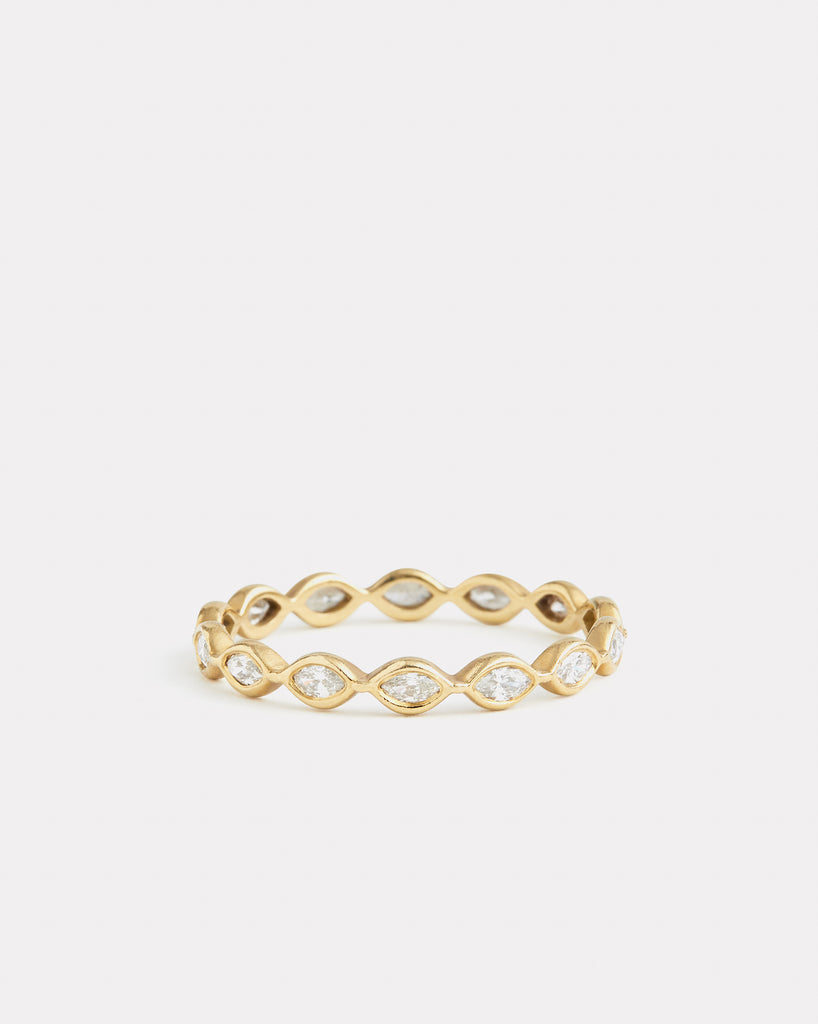 Linked Marquis Diamond Band