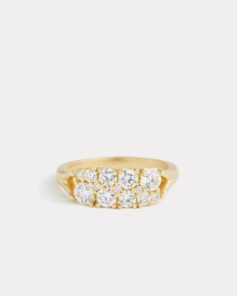 Signature Double Row Diamond Band