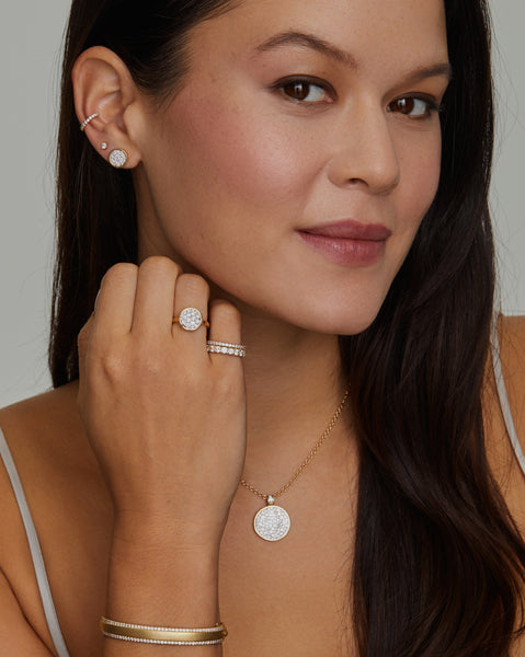 Scattered Diamond Studs