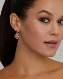 Floral Tourmaline Earring