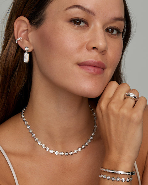 Round Edge Diamond Bracelet