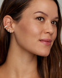 Signature Set Petite Pearl and Diamond Studs