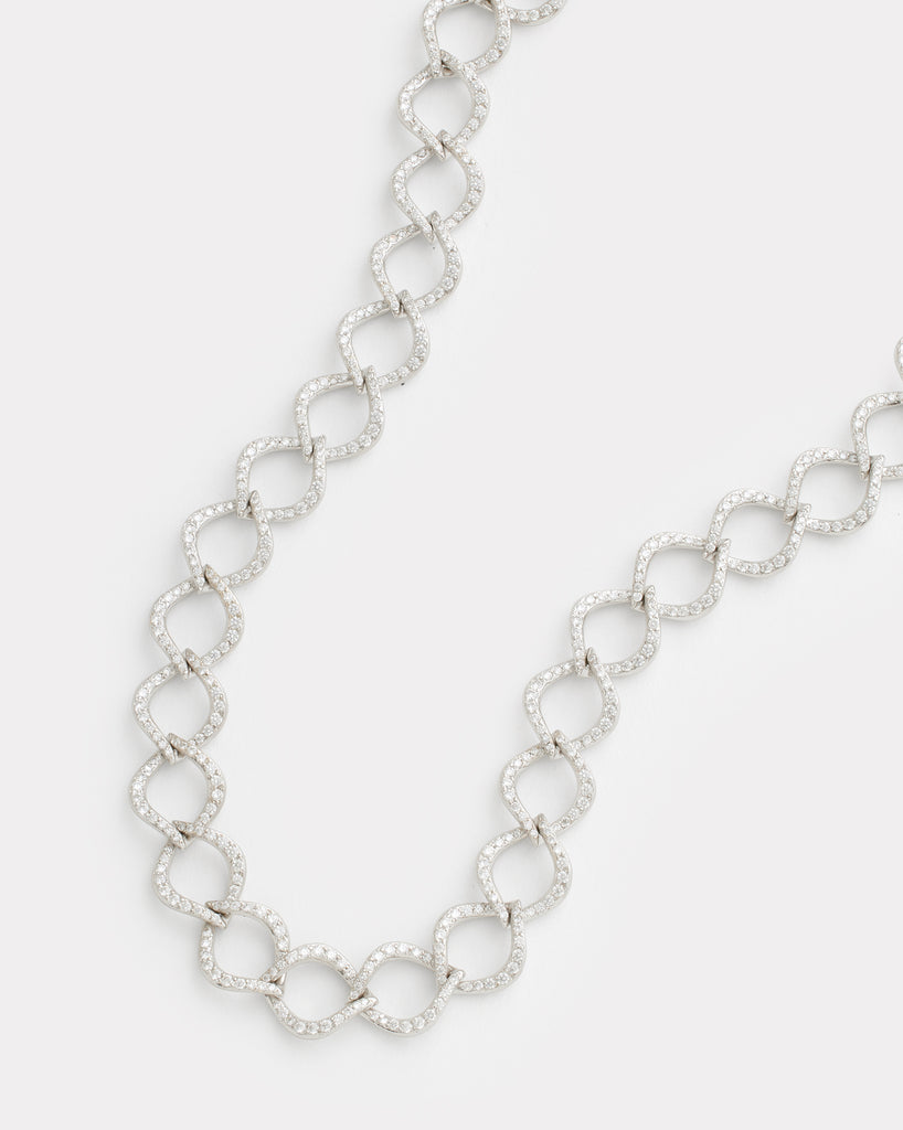 Aladdin Pave Link Necklace