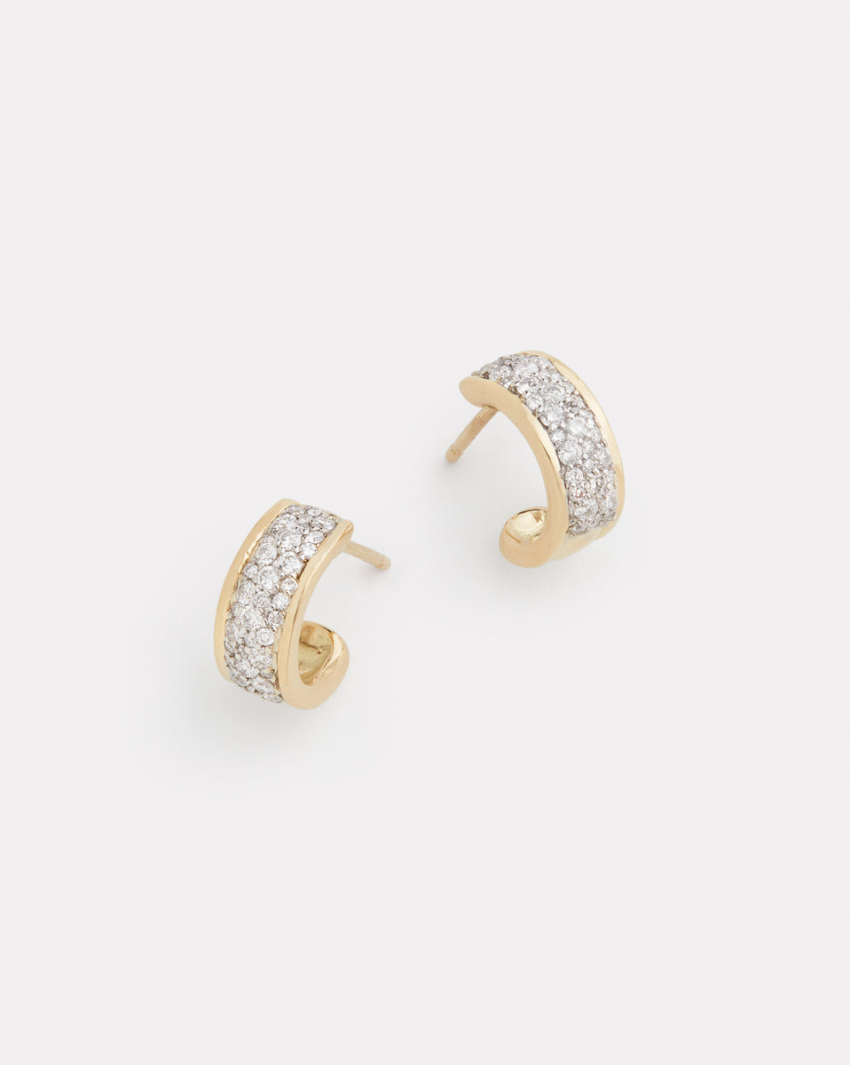 Scattered Diamond Hoops
