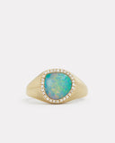 Bisou Ring with Opal