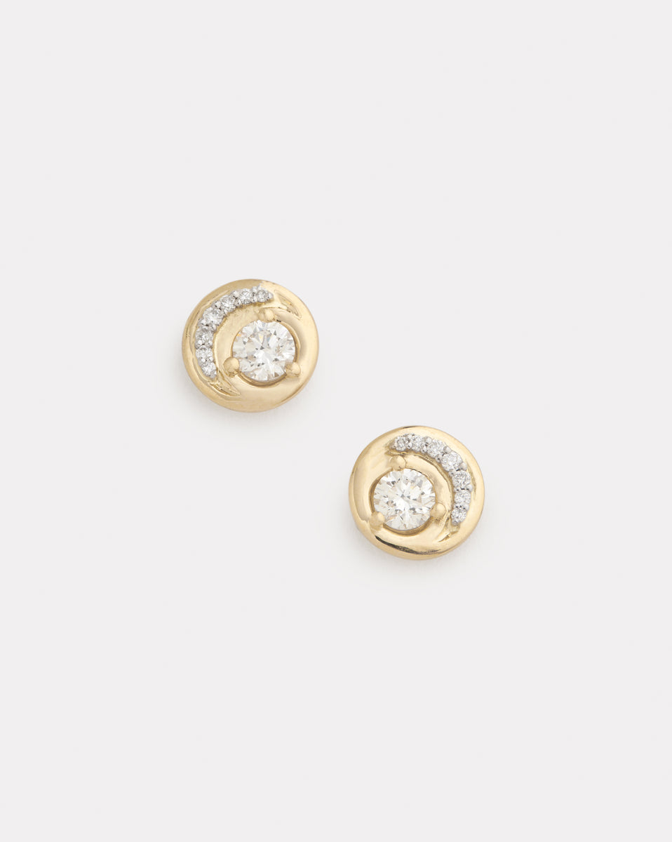 Crescent Studs