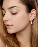 Heart Shape Opal Earring