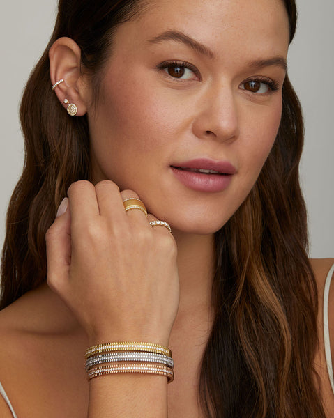 Hinged Diamond Bracelet