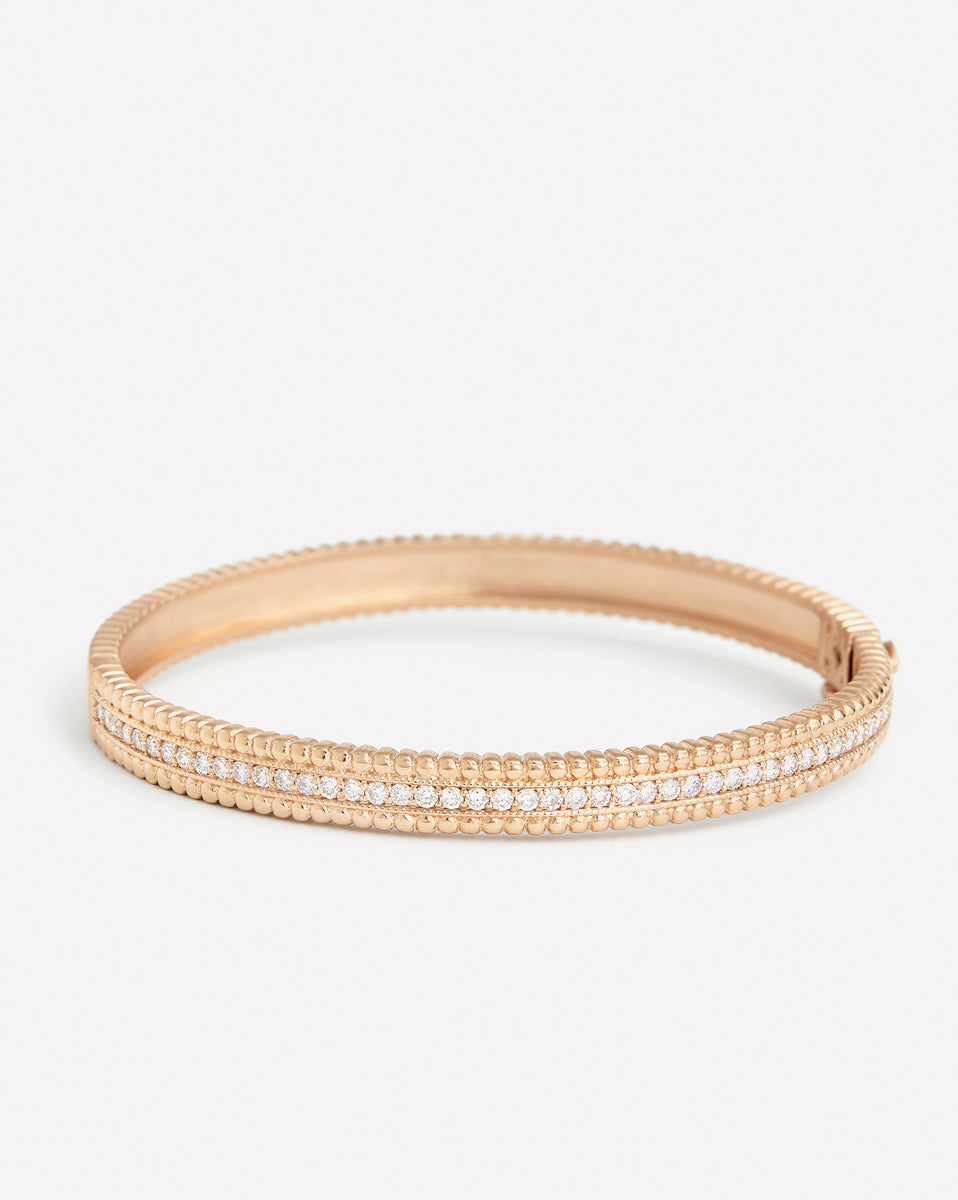 Hinged Diamond Bracelet