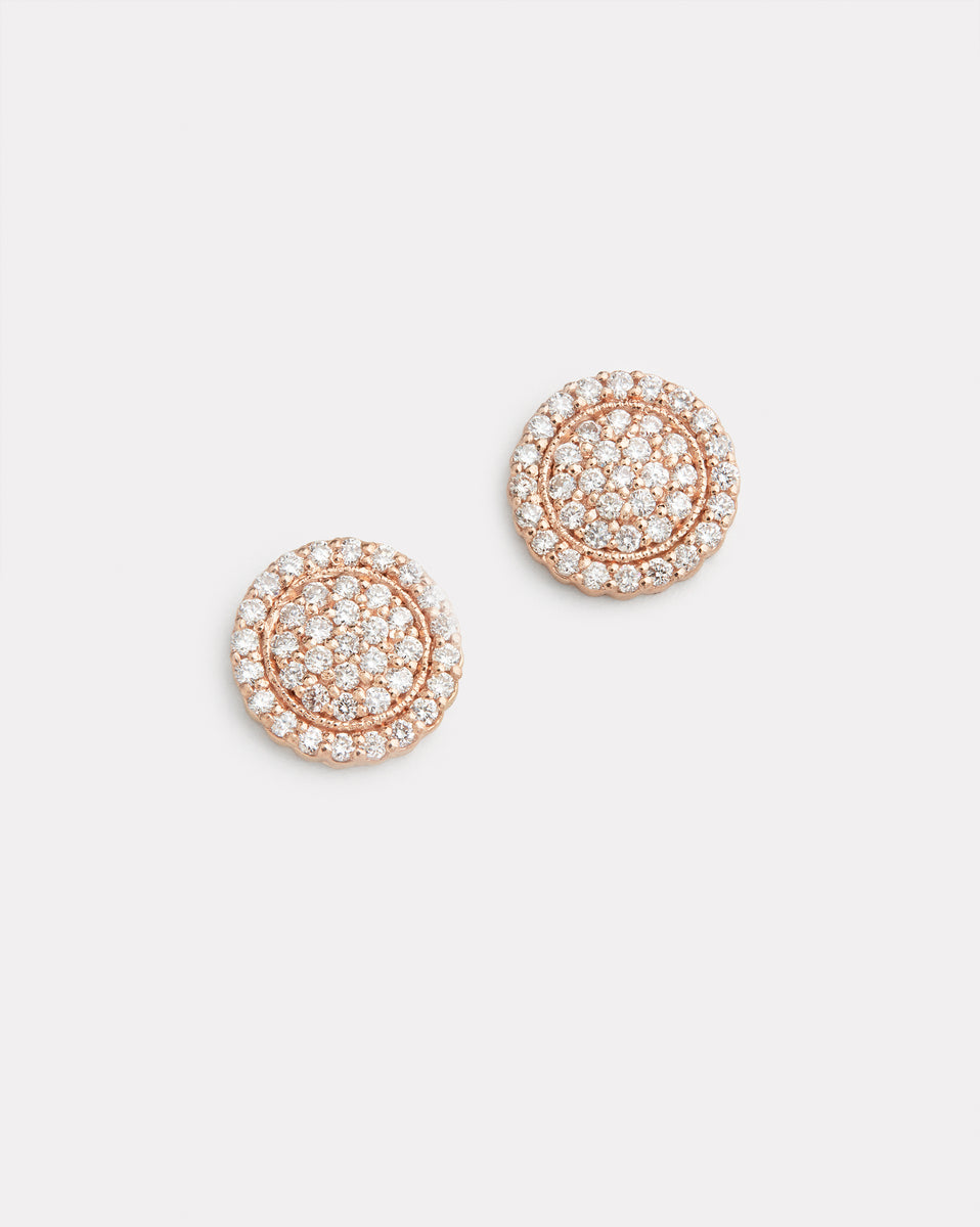Diamond Disc Studs