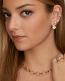 Star Set Diamond Stud