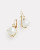 Signature Set Pearl and Diamond Drop Earring