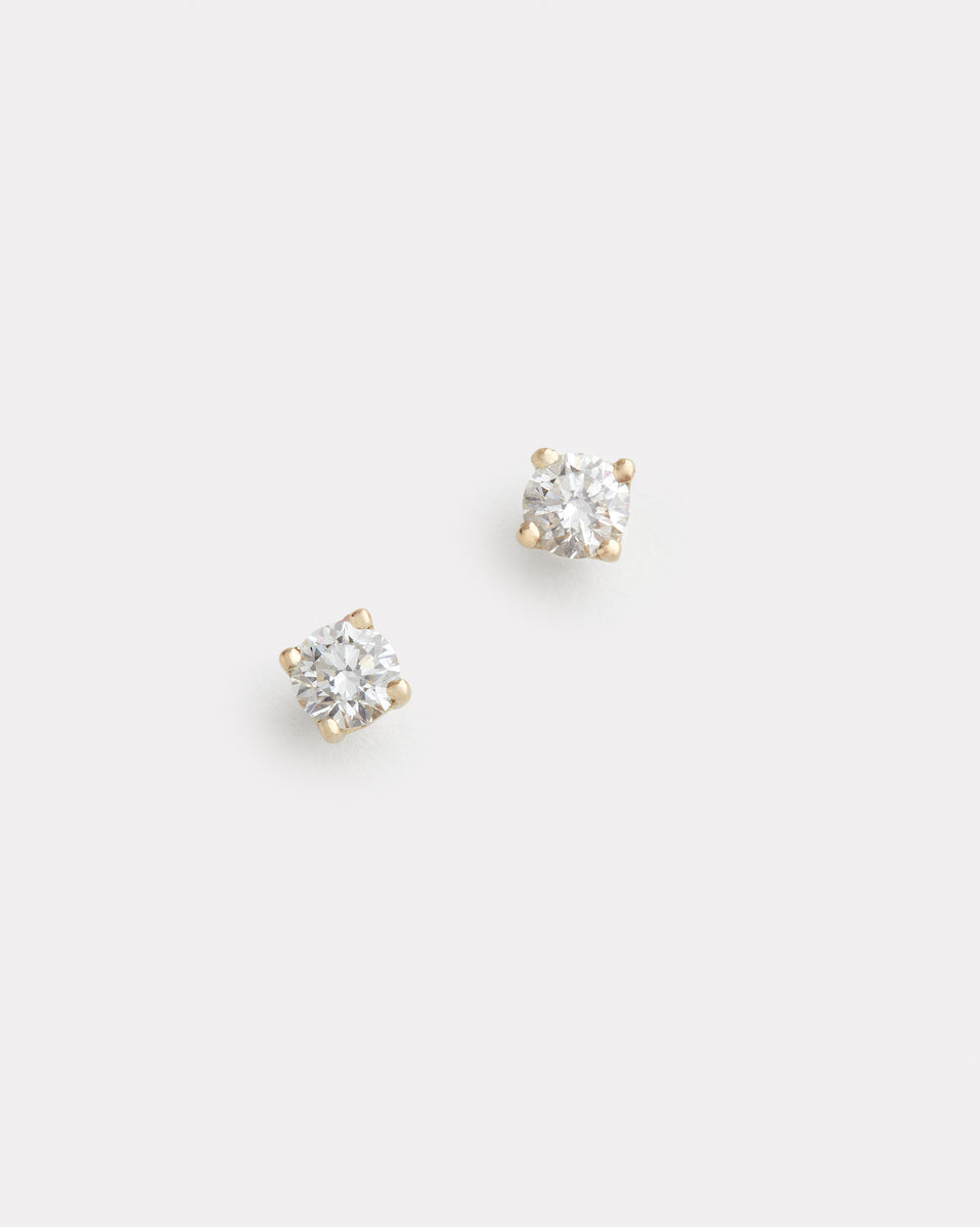 Petite Diamond Studs