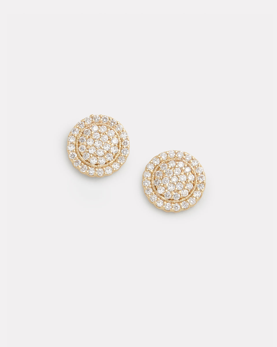 Diamond Disc Studs