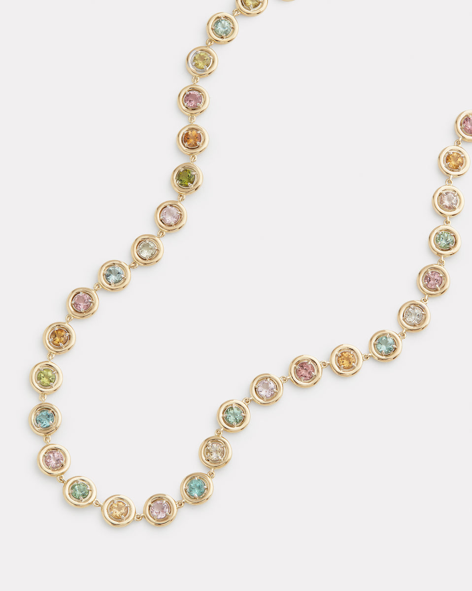 Multicolor Tourmaline Necklace