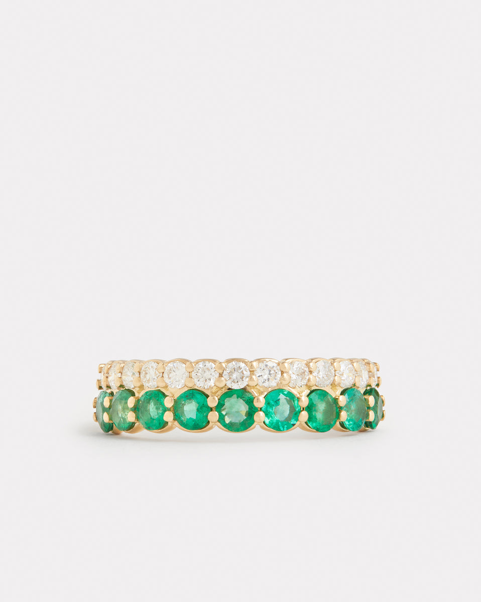 Emerald and Diamond Band