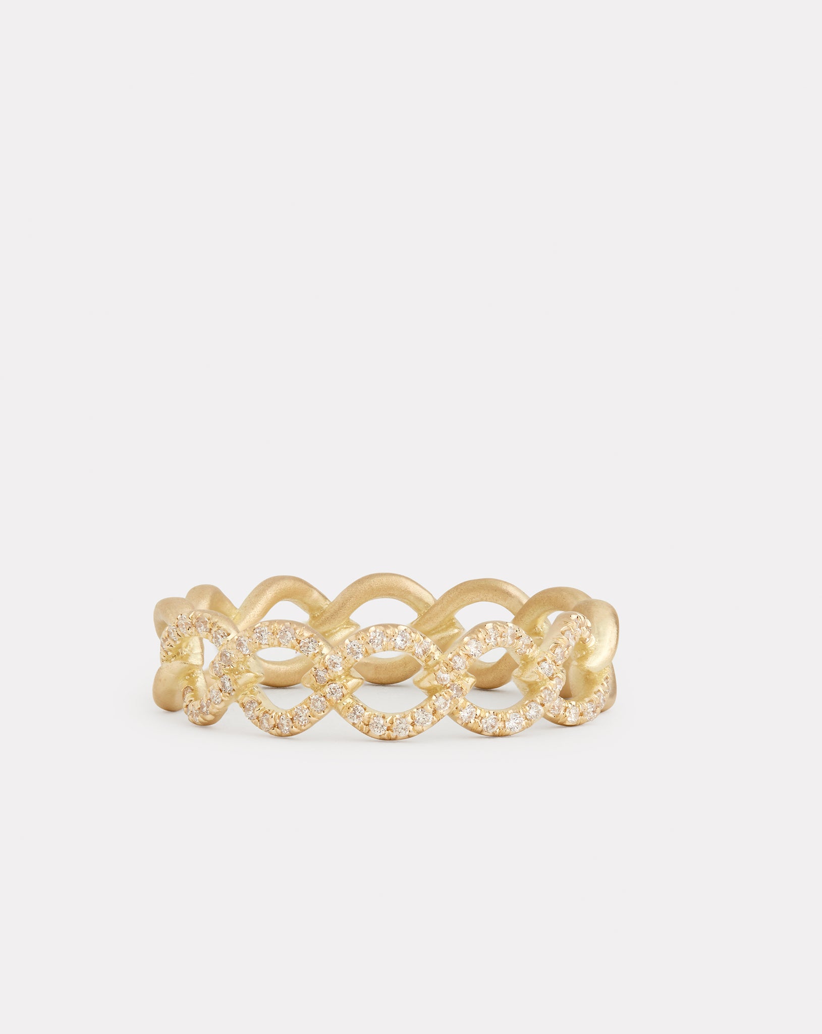 Aladdin Pave Link Ring – Jamie Wolf